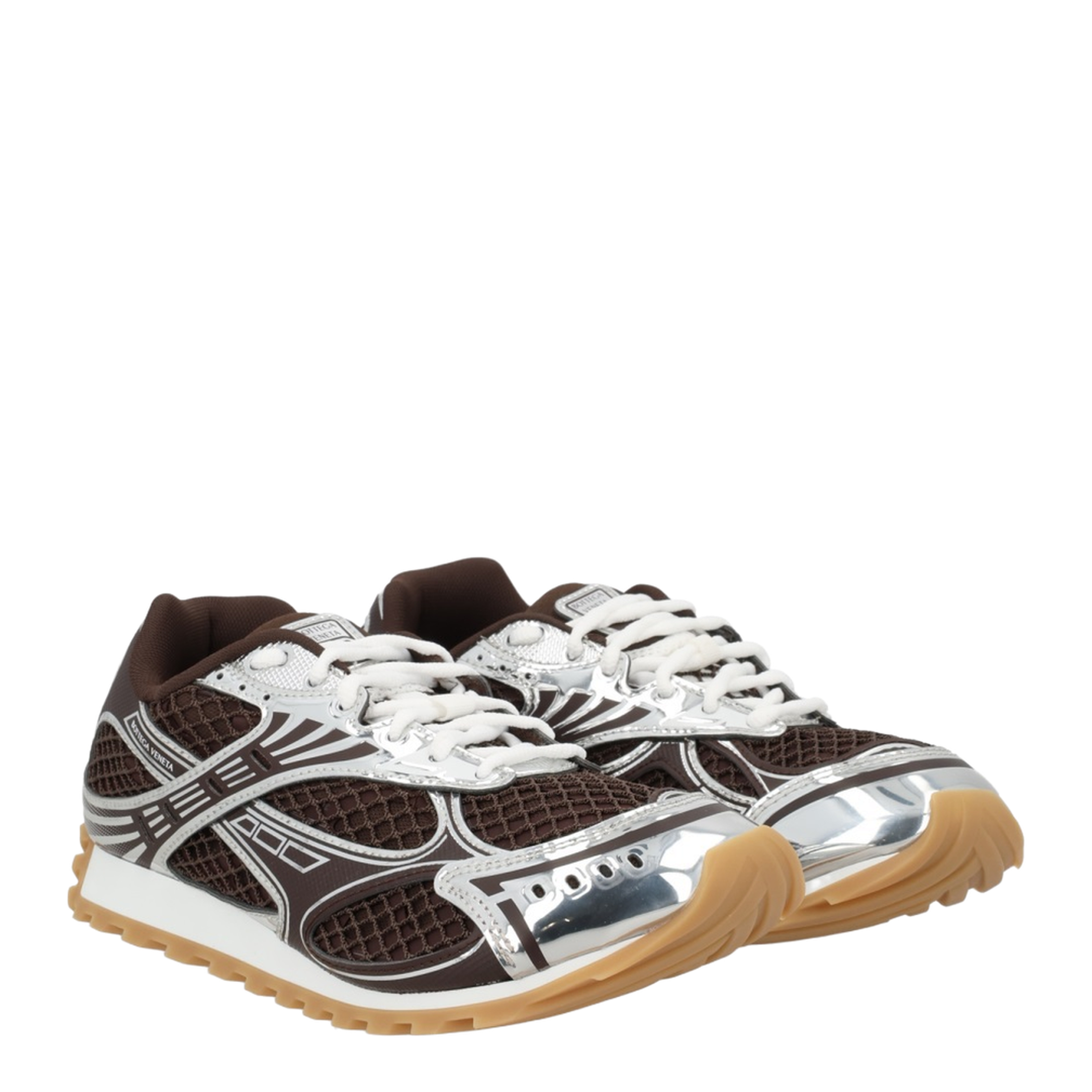 Orbit Mesh Sneakers with Rubber Inserts - Image 2