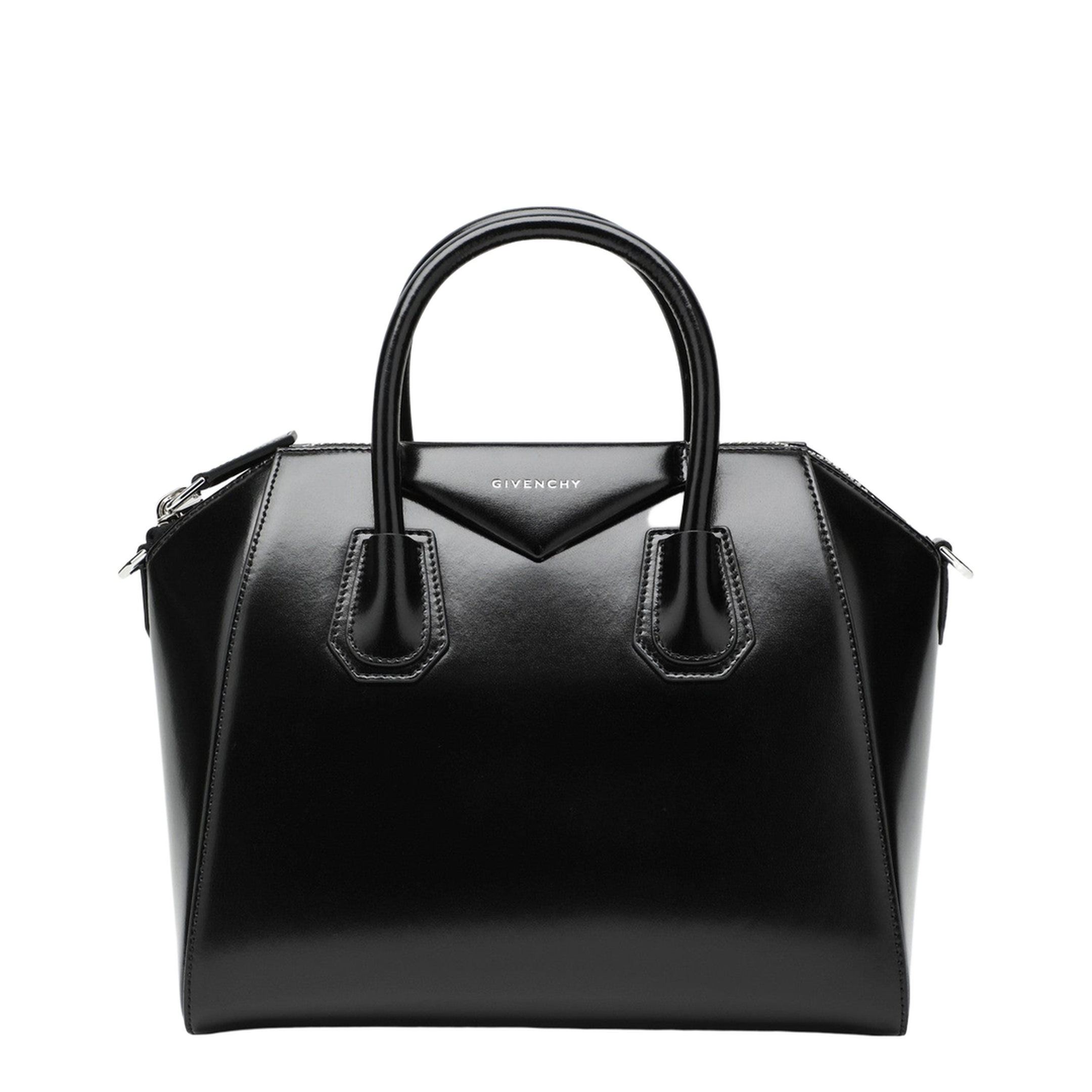 Antigona Small Leather Shoulder Bag - Image 1