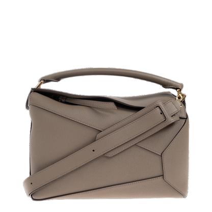 Puzzle Medium Handbag Taupe - Image 1