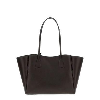 Calf Leather Tote - Brown - Image 3