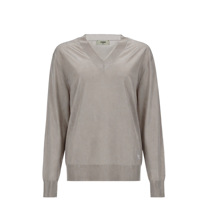 Shiny Viscose Sweater - Image 1