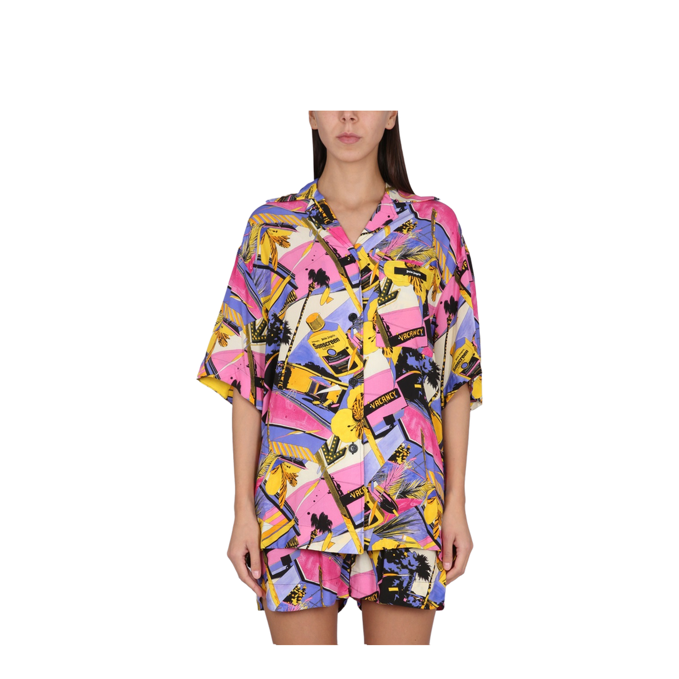 Miami Mix Print Shirt - Image 1