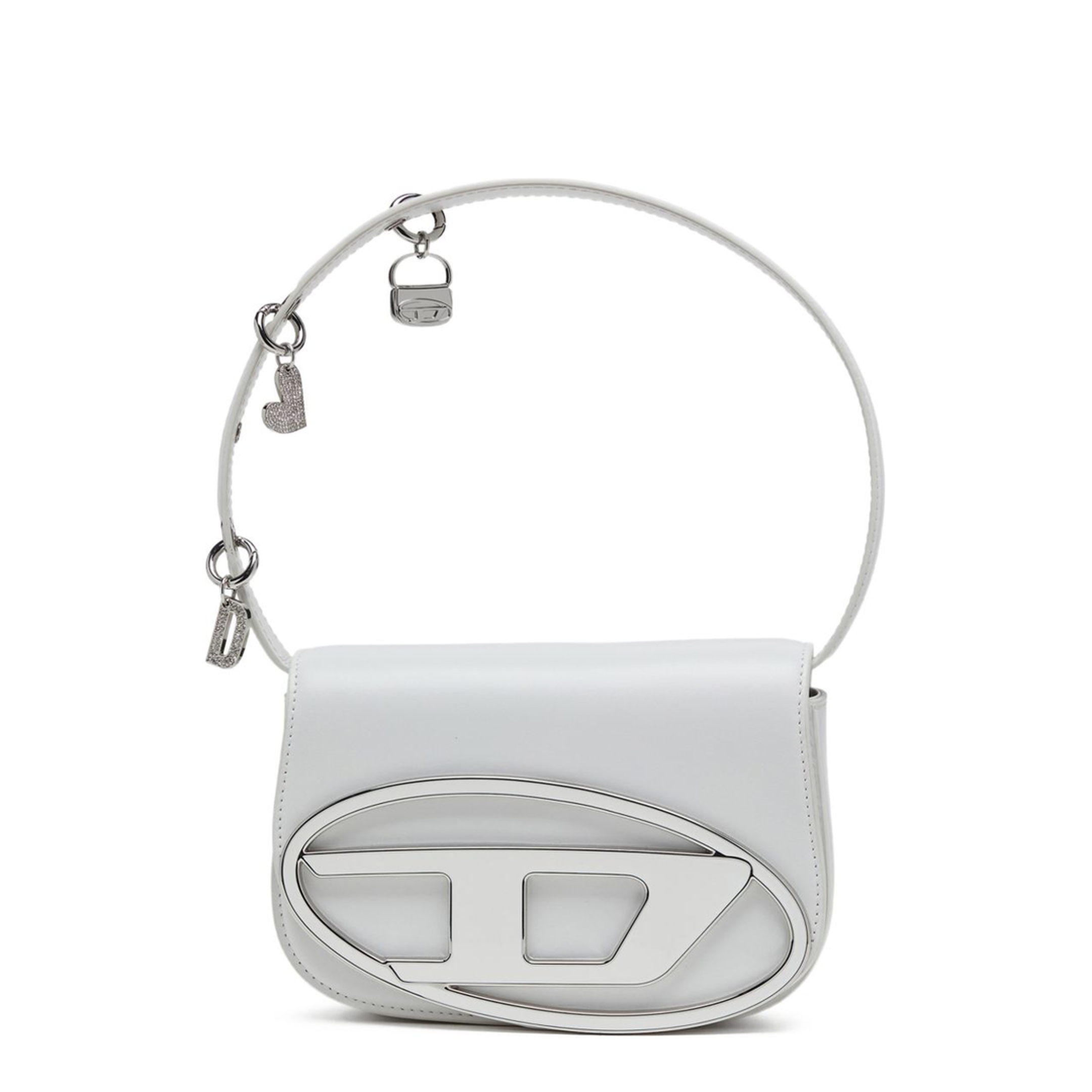1DR Nappa Leather Shoulder Bag - White - Image 1