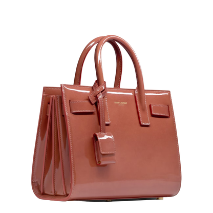 Sac de Jour Nano Leather Tote Bags - Bronze - Image 2