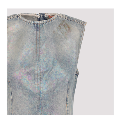 Mini Dress Denim - Image 5
