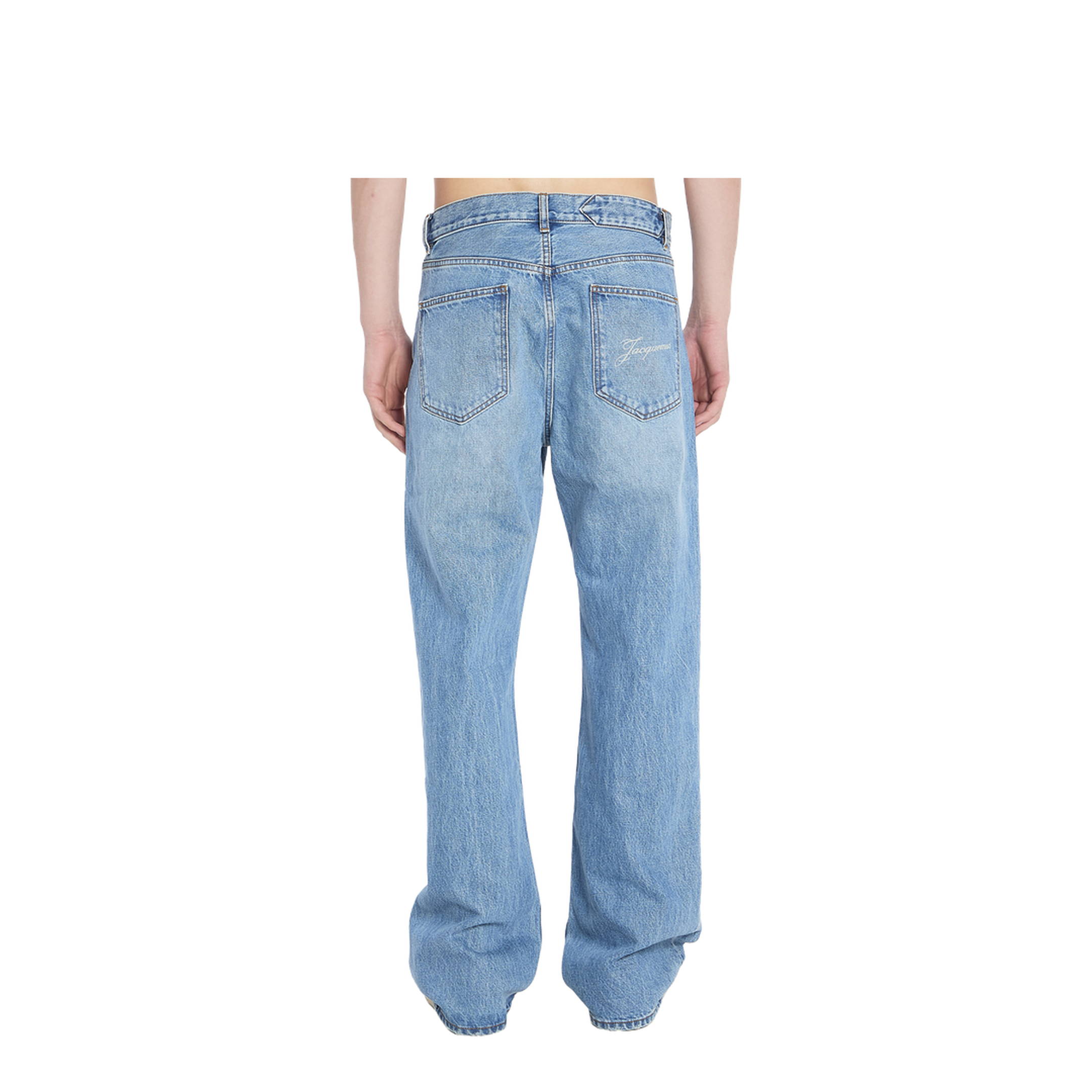Straight de-Nîmes Denim Pants - Image 4