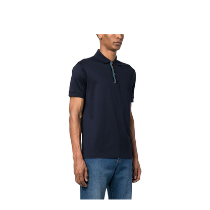 Rainbow-Stripe Cotton Polo Shirt - Image 3