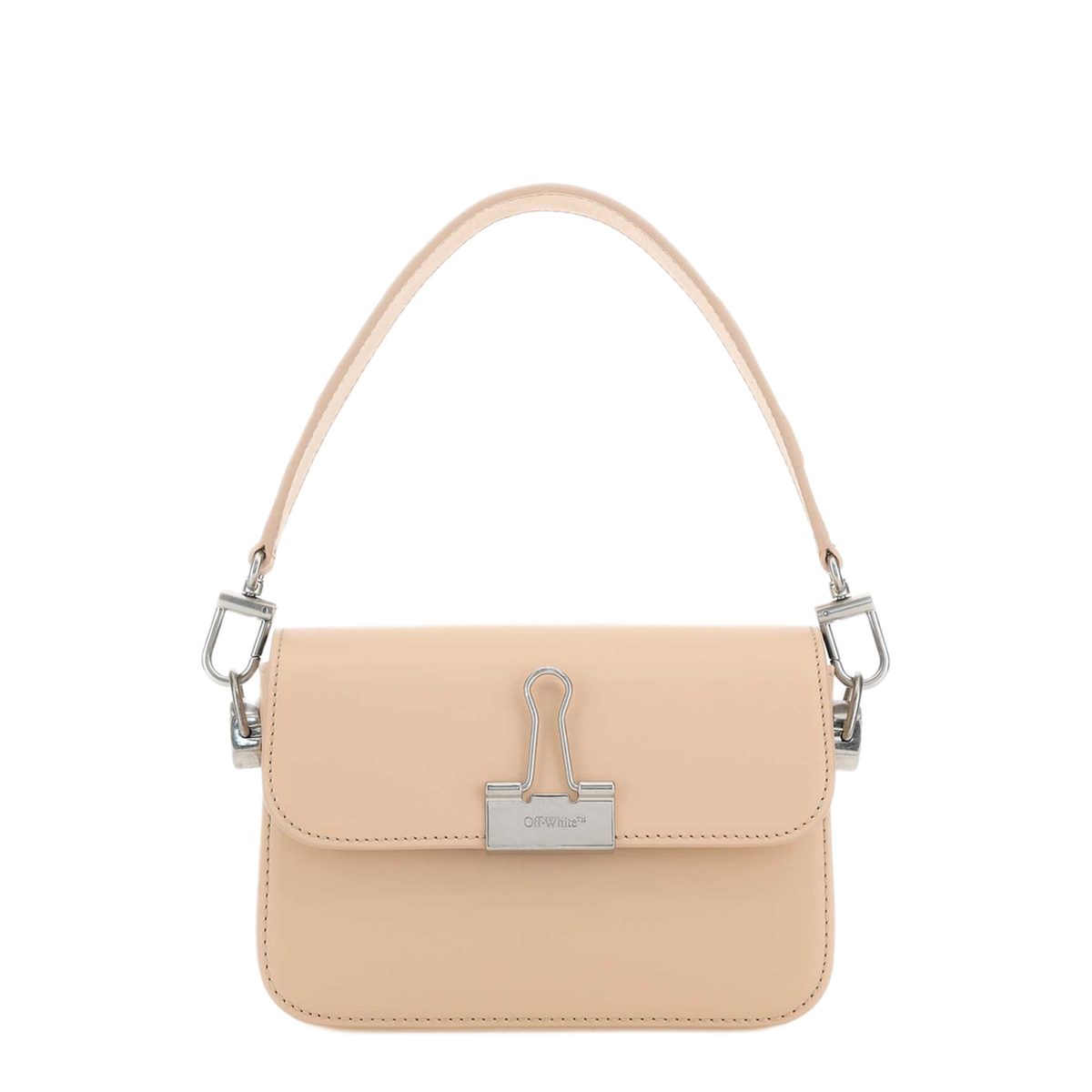 Binder Small Calf Leather Shoulder Bag - Peach Orange - Image 1