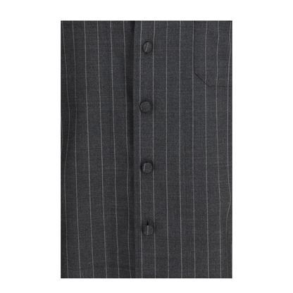 Pinstripe Wool Shirt - Image 3