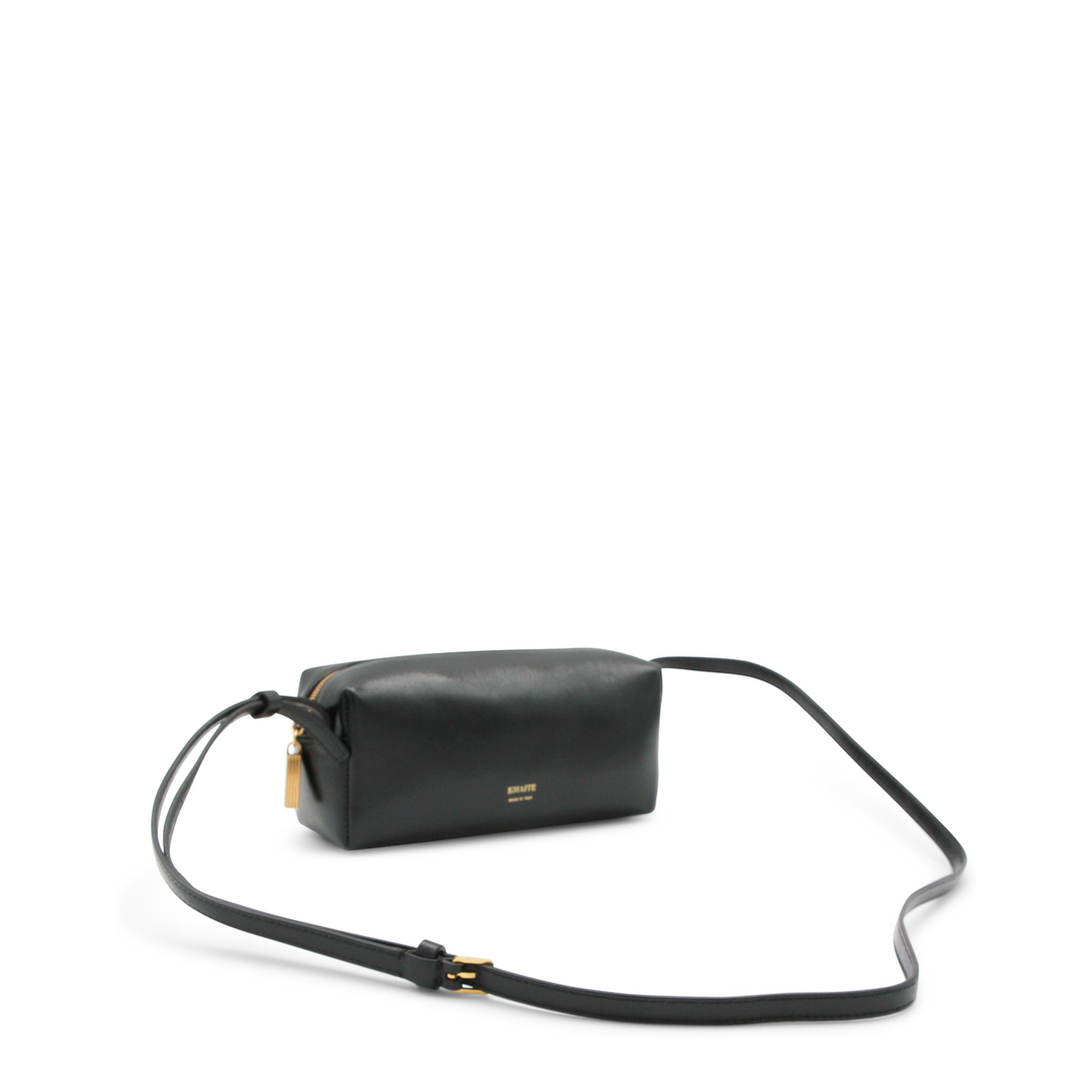 Kye Mini Calf Leather Crossbody - Black - Image 3