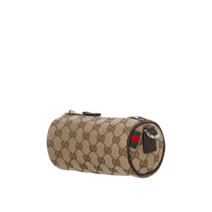 GG Canvas Mini Cylinder Bag - Image 3