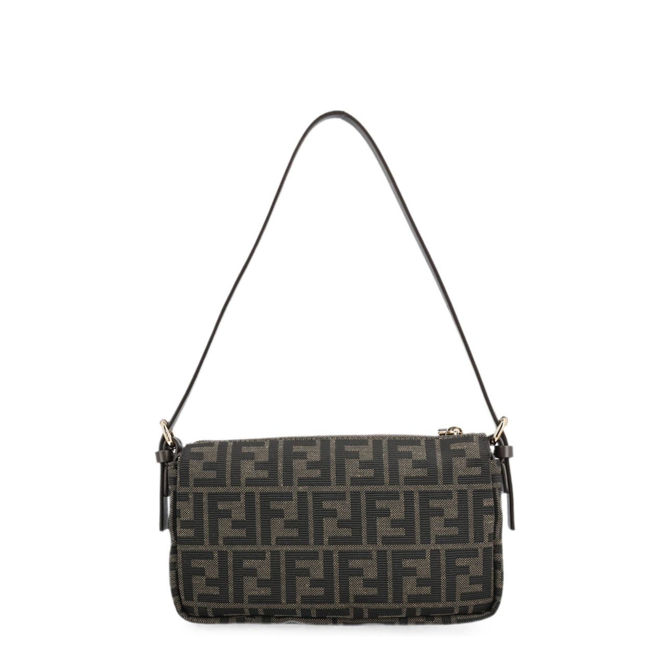 Small Calf Leather Bag - Brown - Image 3