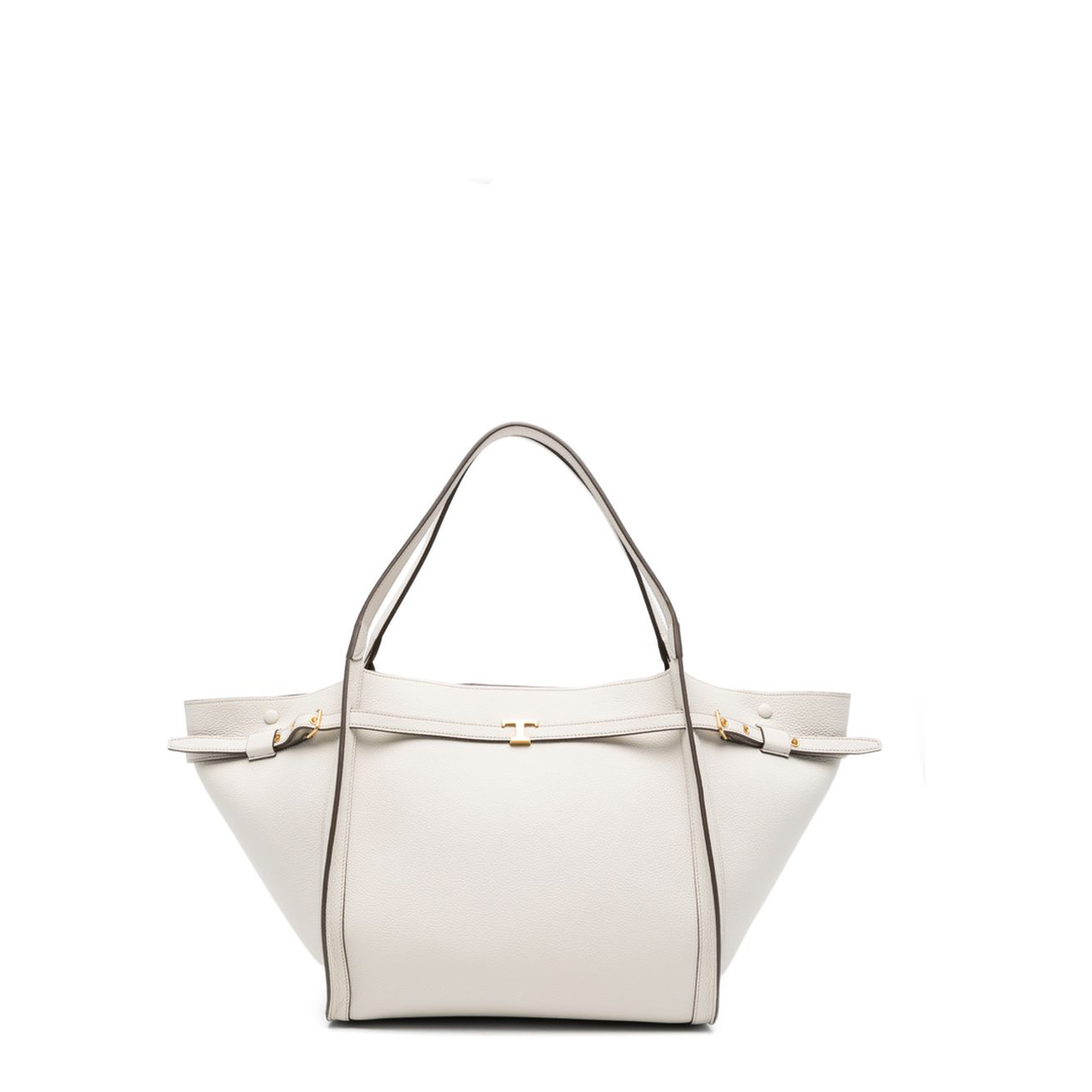 Medium Calfskin Tote - White - Image 1