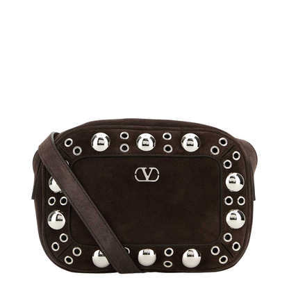 Brown Suede Nellcôte Crossbody Bag - Image 1