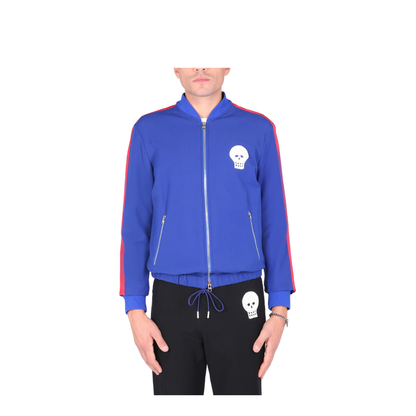 Skull Embroidered Sweatshirt - Image 1