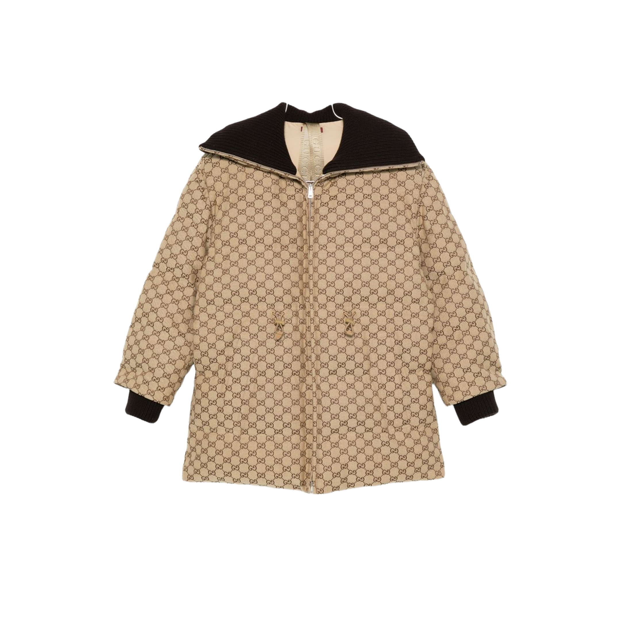Quilted Down Jacket - Image 1