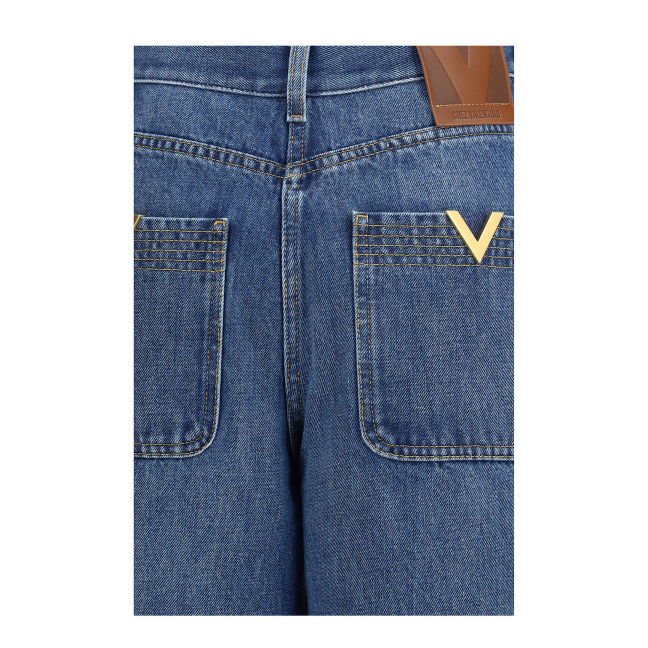 Logo Detail Jeans - Image 3