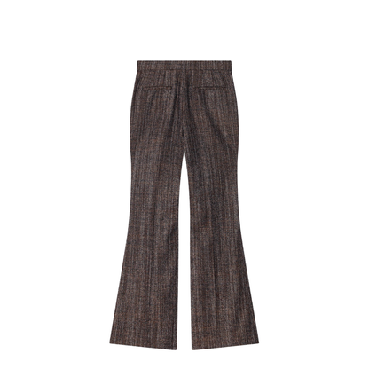 Rust Wool and Alpaca Trousers - Image 2
