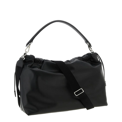 Flux Maxi Messenger Leather Black - Image 2