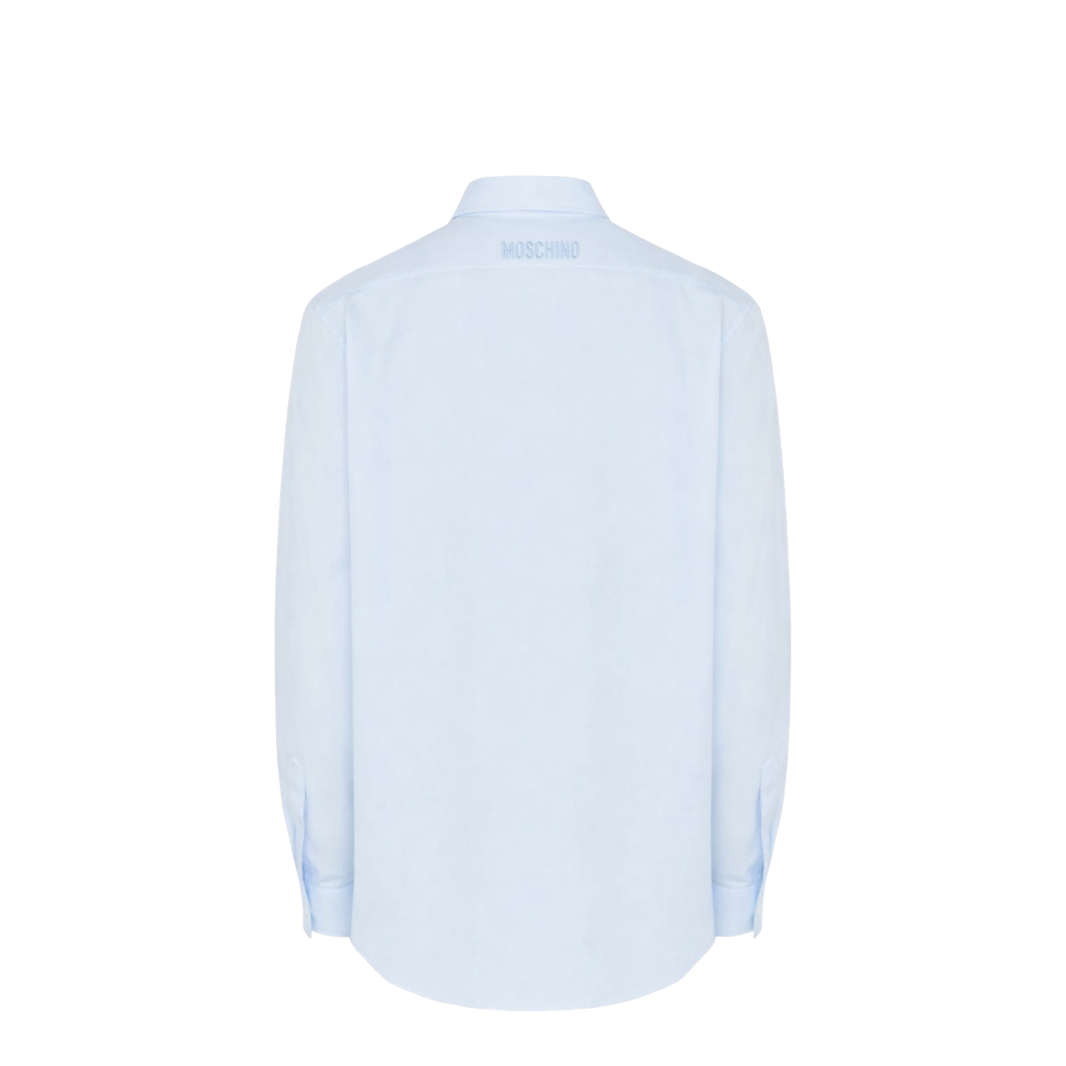 Printed Stretch Cotton Poplin Shirt - Image 3