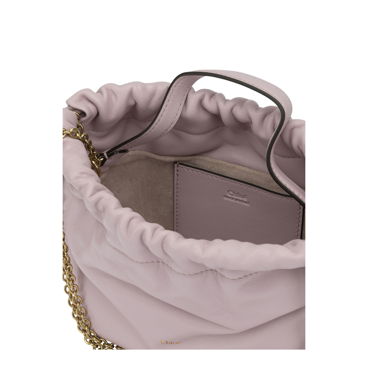 Icons Small Lambskin Handbag - Pink - Image 5