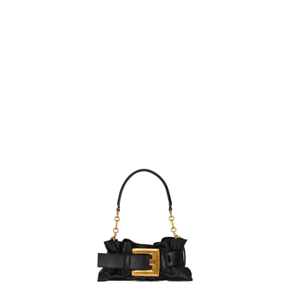 Shoulder Bag Leather Black - Image 1