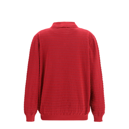 Cotton V-neck Sweater - Image 2