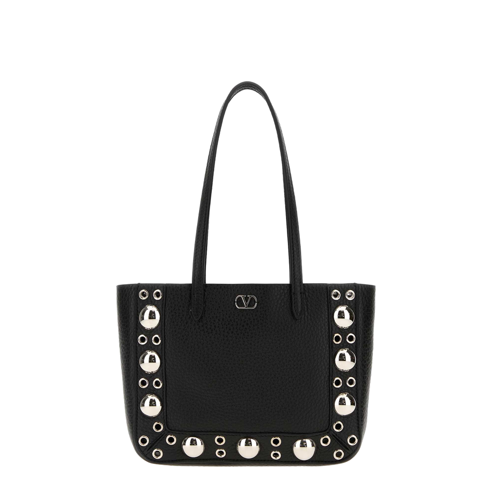 Black Leather Handbag - Image 1