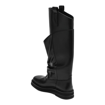 Black leather La Passeggiata boots - Image 2