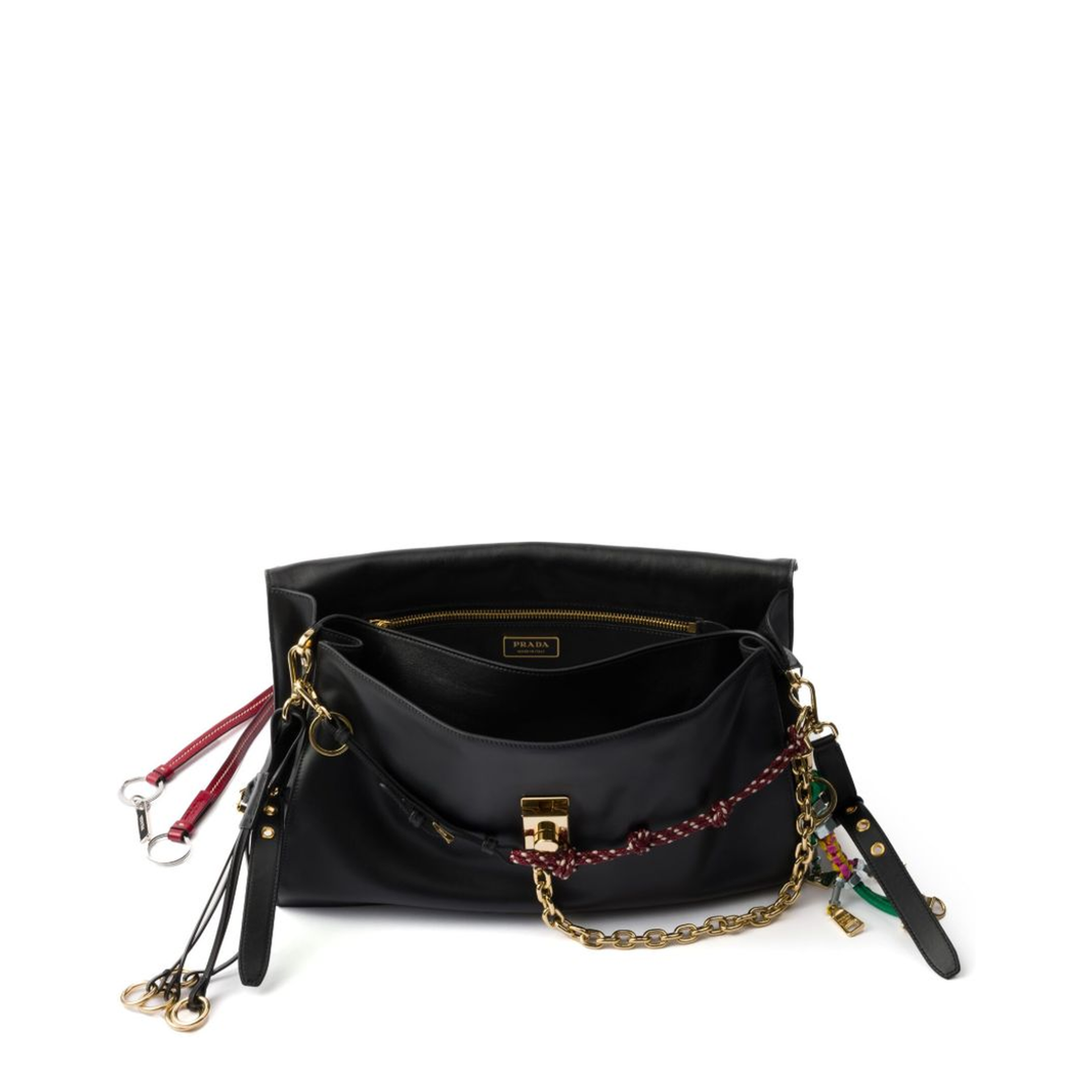 Soft Sound Large Leather Shoulder Bag - Image 3