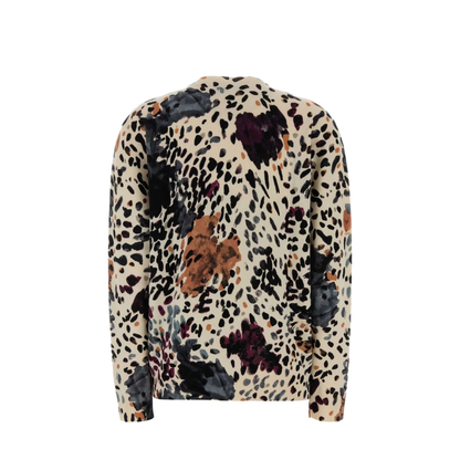Wool and Cashmere Falena-Print Pullover - Image 2