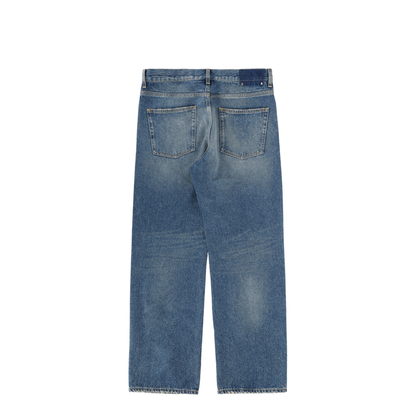 Blue Medium Wash Loose Jeans - Image 2