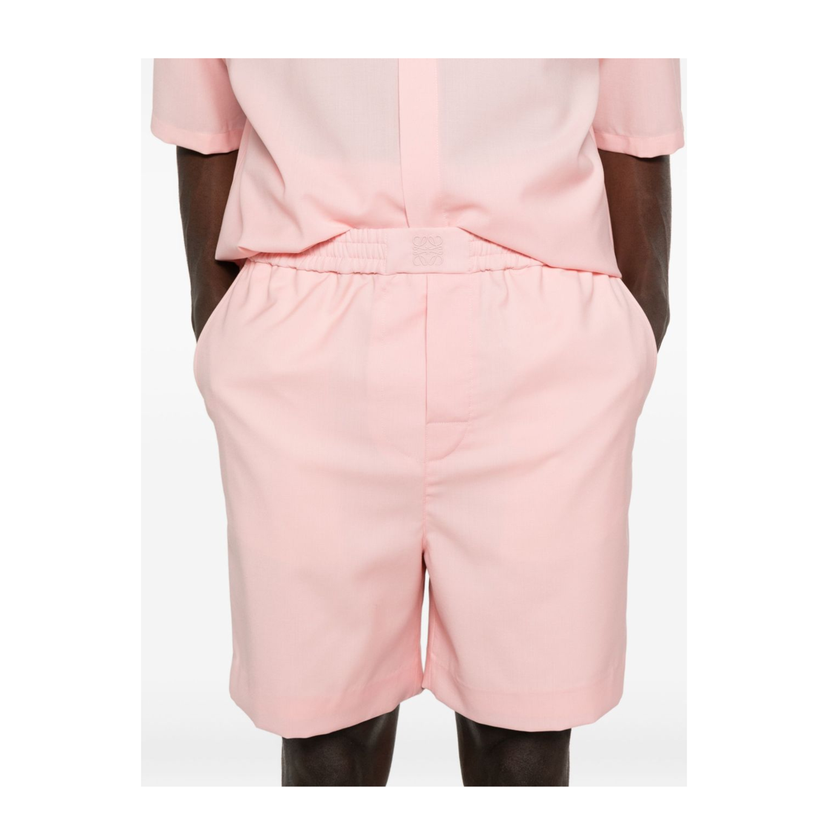 Shorts in Wool Orange - Image 2