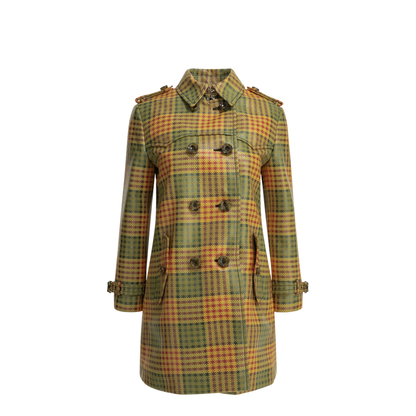 Summerside Check Trench Coat - Image 1