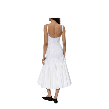 Agave Dress in Cotton Poplin - Image 3