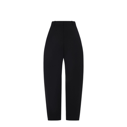 High Waist Wool Trousers - Image 2