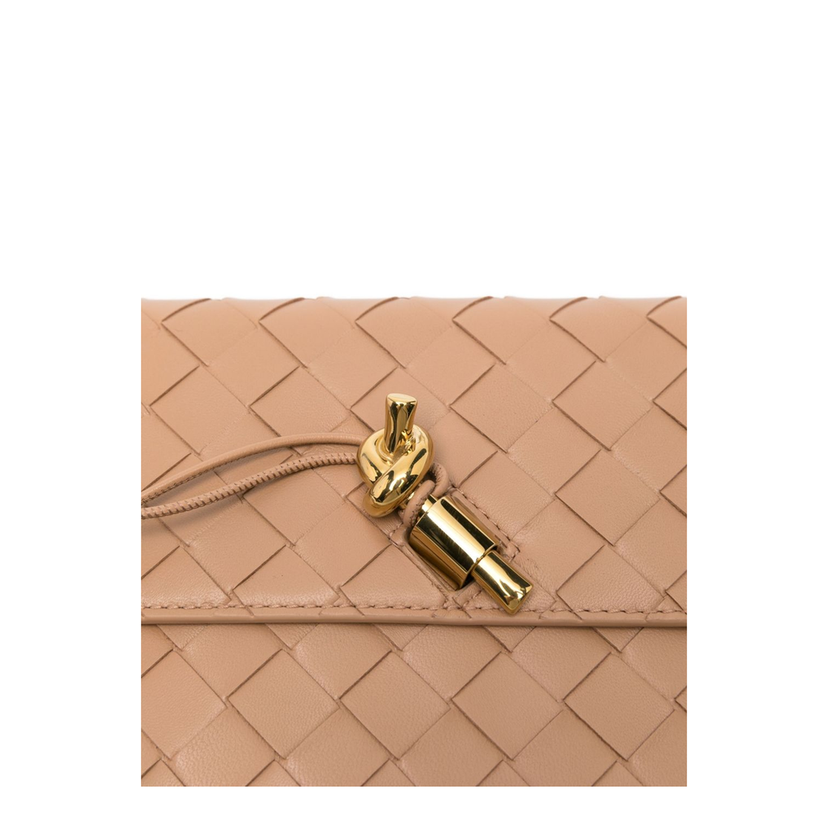 Andiamo Chain Pouch Nylon Brown - Image 5