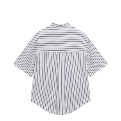 White Striped De Coeur Shirt - Image 2