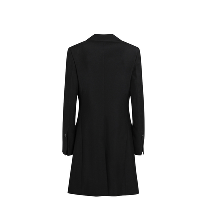 Black Double-Breasted Wool-Blend Suit - Image 2
