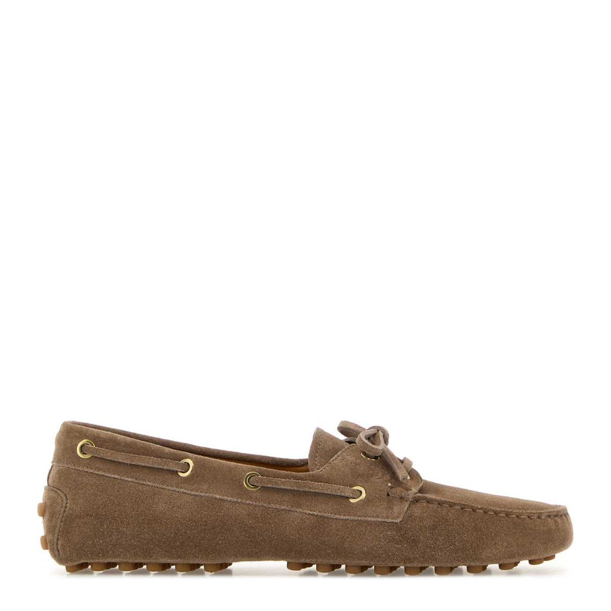 Gommino Suede Boat Loafers - Image 1