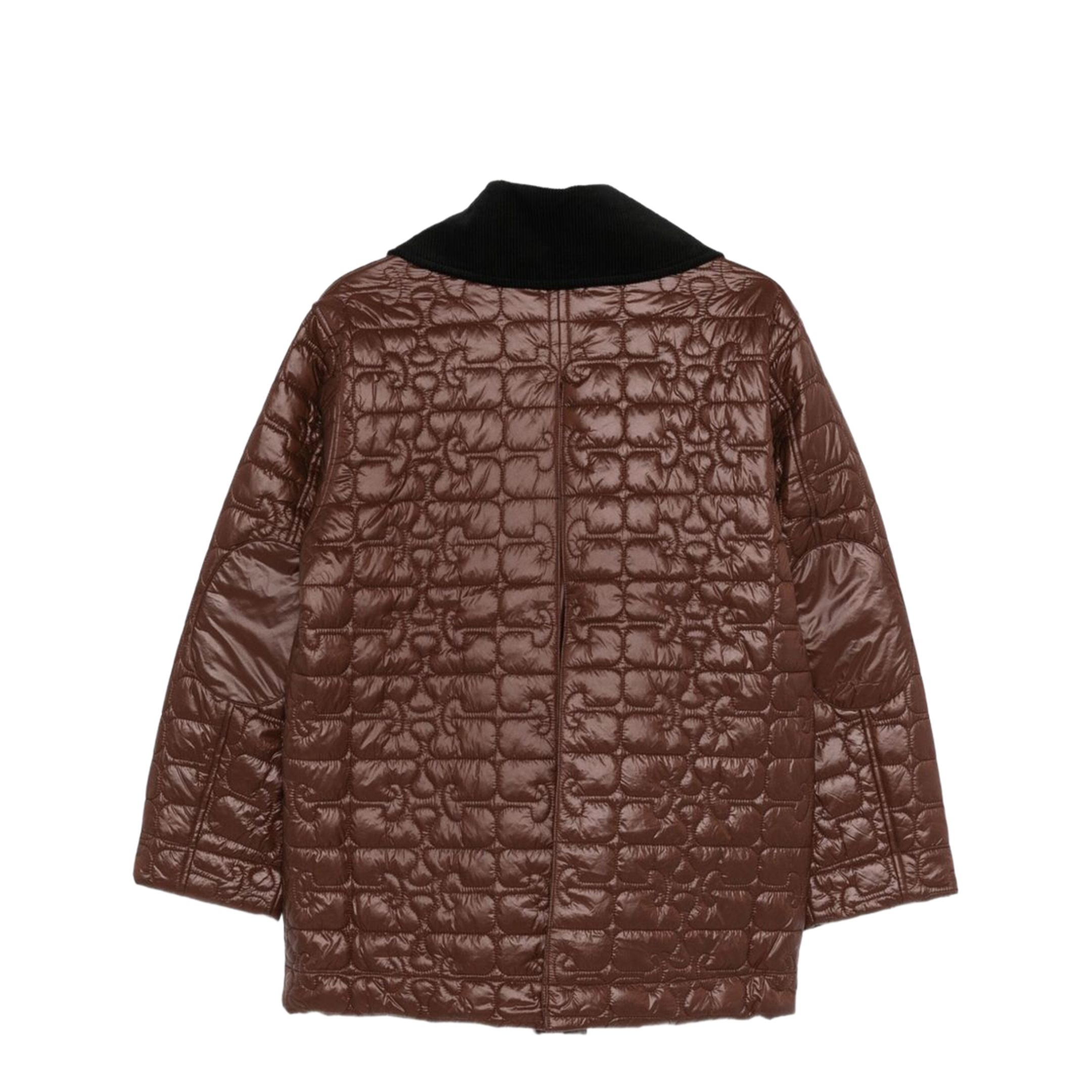 Brown Recycled Nylon Jacket - Image 5