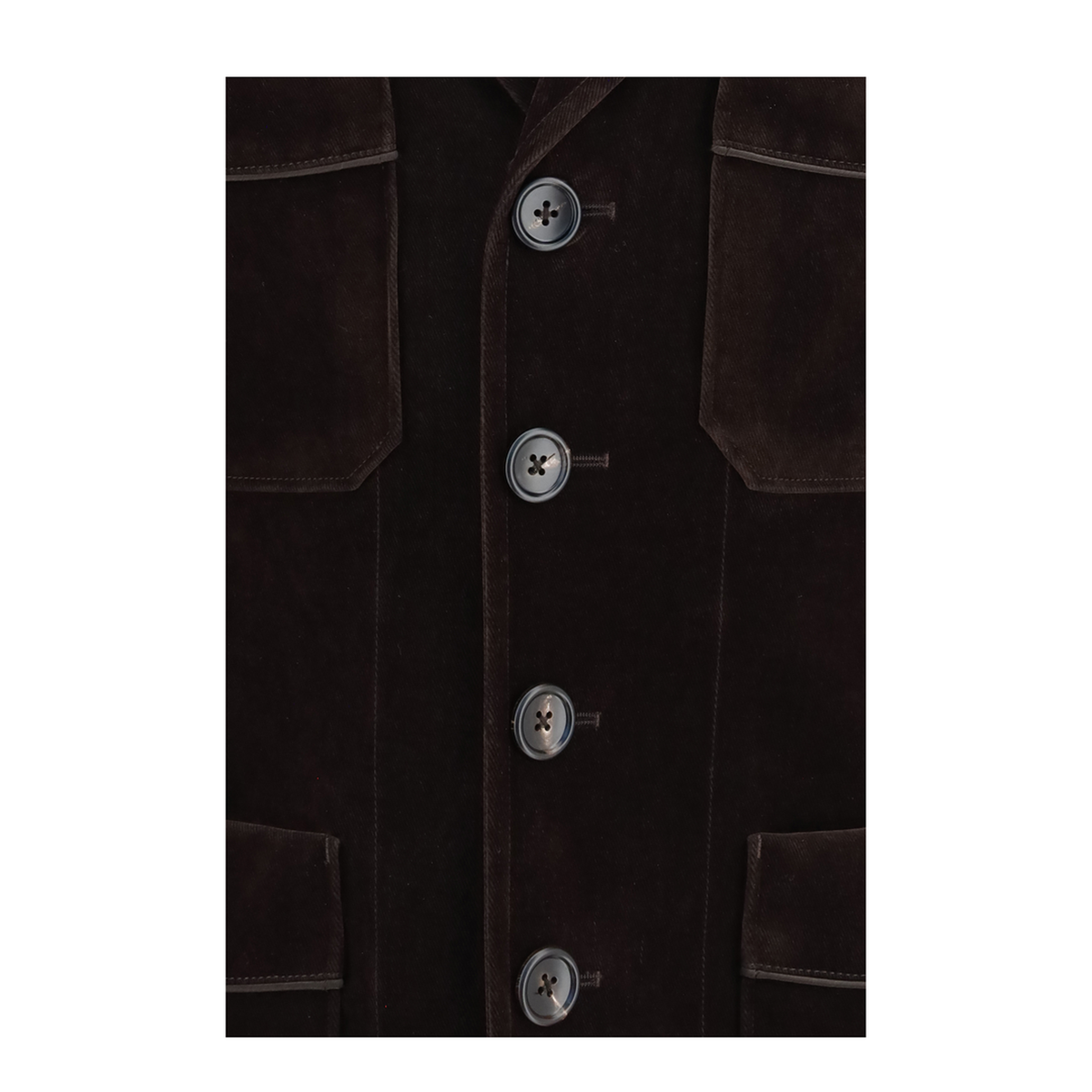 Cotton Blend Blazer - Image 3