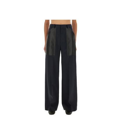 Wool and Cotton Pants - Image 1