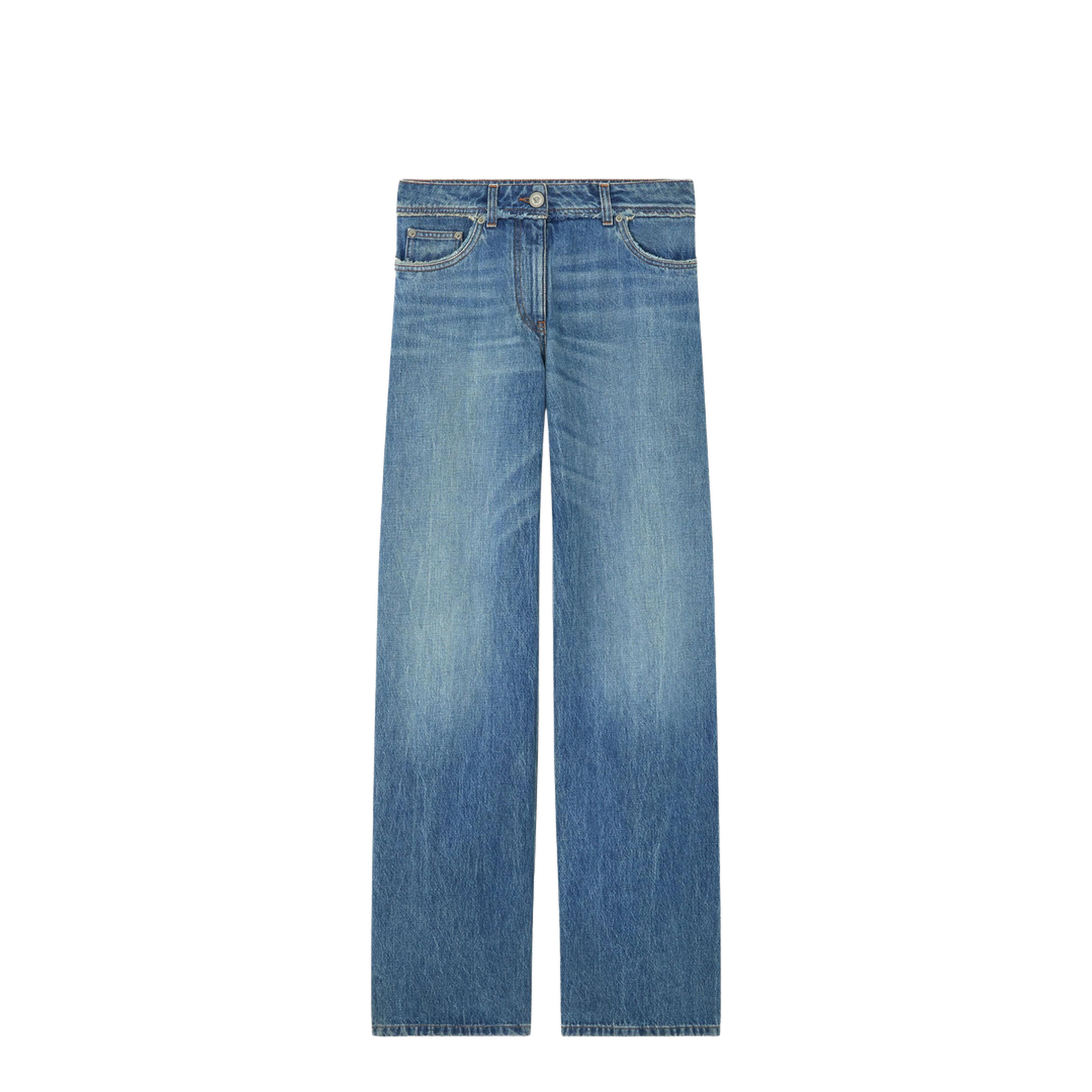 Women's Flared Denim Jeans - Image 1