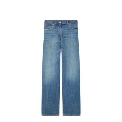 Women's Flared Denim Jeans - Image 1