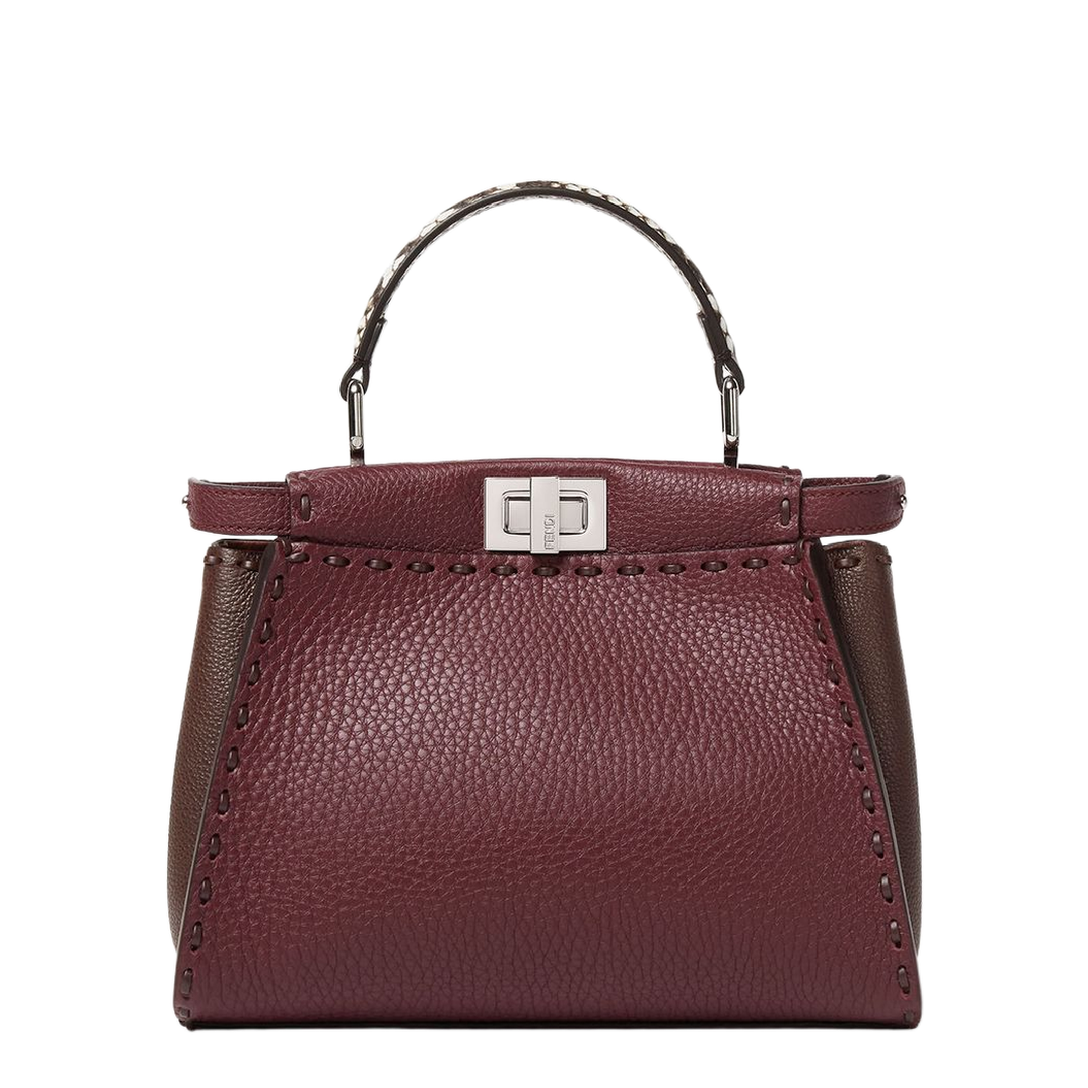 Peekaboo Mini Cuoio Romano Leather Multicolor - Image 4