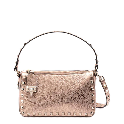 SMALL SHOULDER BAG | ROCKSTUD | VIT.ST.ALCE LAMINATO UNLINED/PLAT.STUDS - Image 5