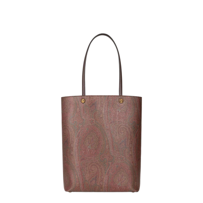 Paisley Print Open Top Tote Bag - Image 5