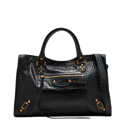 Women's Handbag Leather Black - Image 1