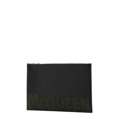 Black Leather Pouch - Image 2